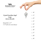 Guardian Angel Aurora Borealis Crystal Suncatcher