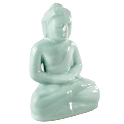 Pale Blue Buddha Statue
