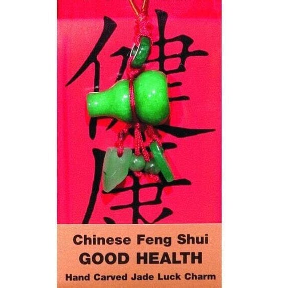 Good Health Feng Shui Jade Charm