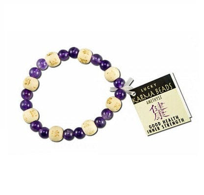 Amazon.com: Lucky Karma Bead Bracelet - Agate : Clothing, Shoes & Jewelry