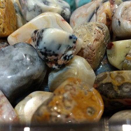 Crazy Lace Agate Tumbled Pocket Stone