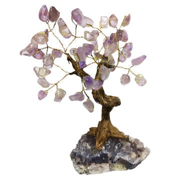 Amethyst Crystal Gem Bonsai Tree
