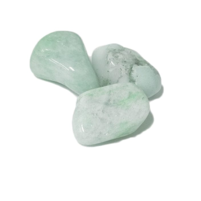 Aquamarine for clairvoyance, articulation, illumination Tumbled