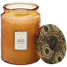 Baltic Amber Large Embossed Jar Candle Default Title