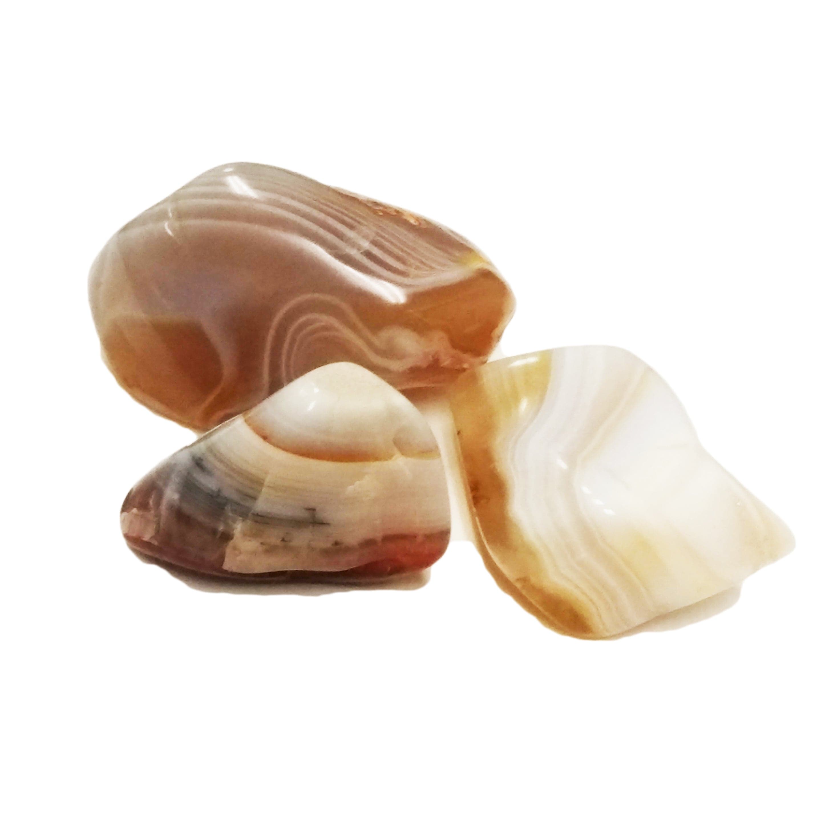 Banded Agate Tumble Pocket Stone