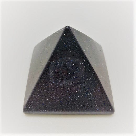 Crystal Pyramids - 2 inch Blue Goldstone