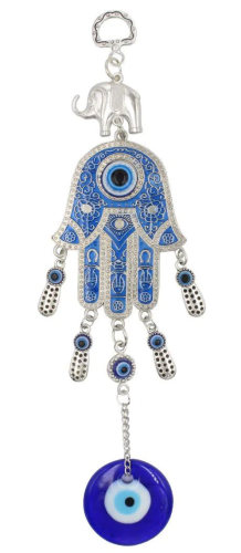 Hamsa With Evil Eye Hanging Wall Decor