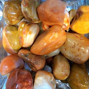 Carnelian for motivation, creativity, comfort, energy