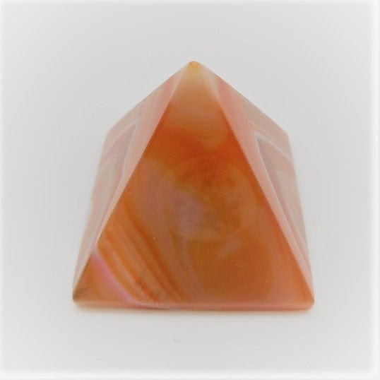 Crystal Pyramids - 2 inch Carnelian