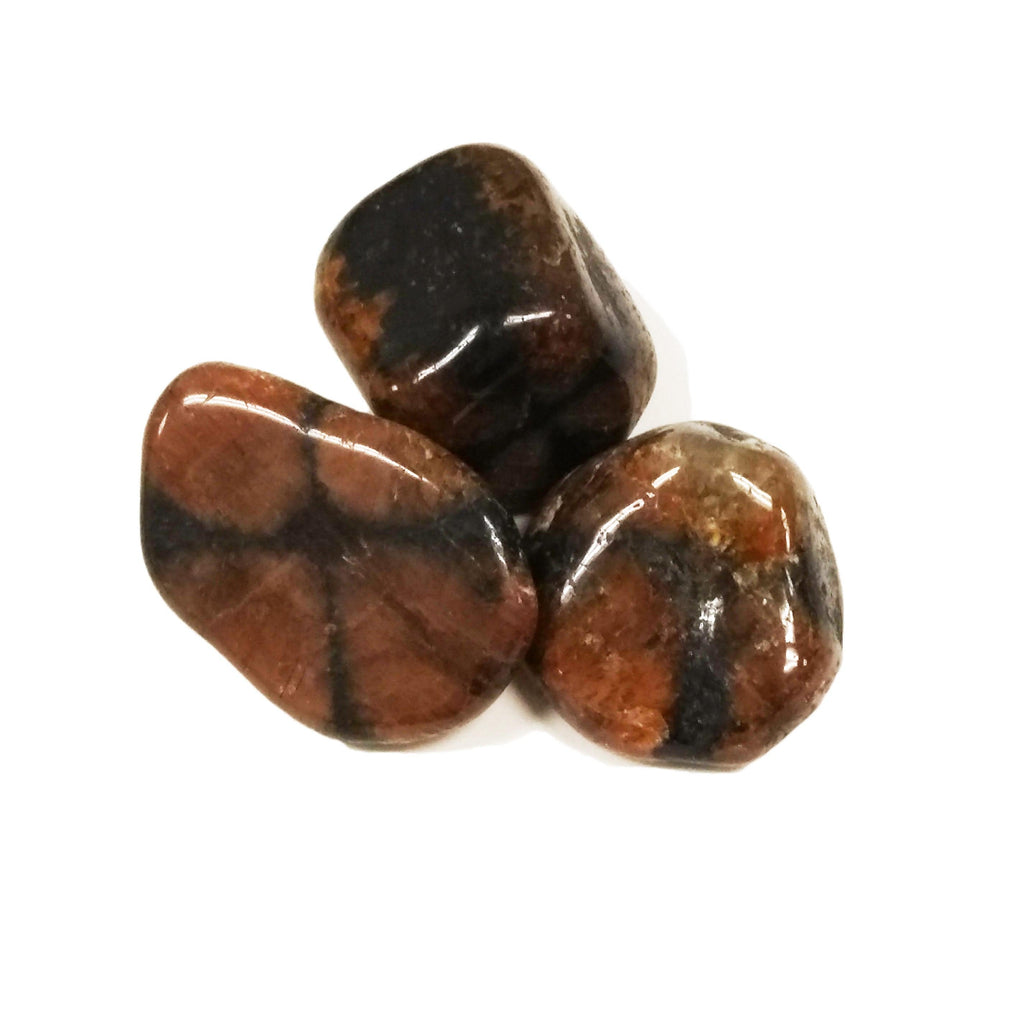 Chiastolite for protection, security, connection to Akashic records Tumbled