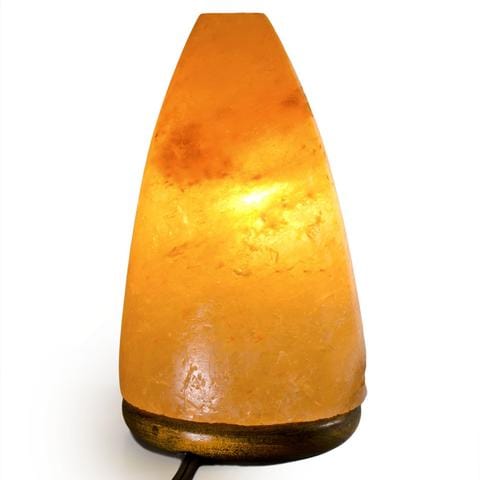 Carved Natural Himalayan Salt Lamps cone