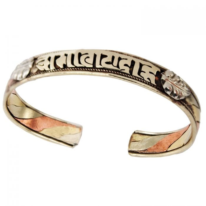 Healing Mantra Tibetan Metal Bracelet