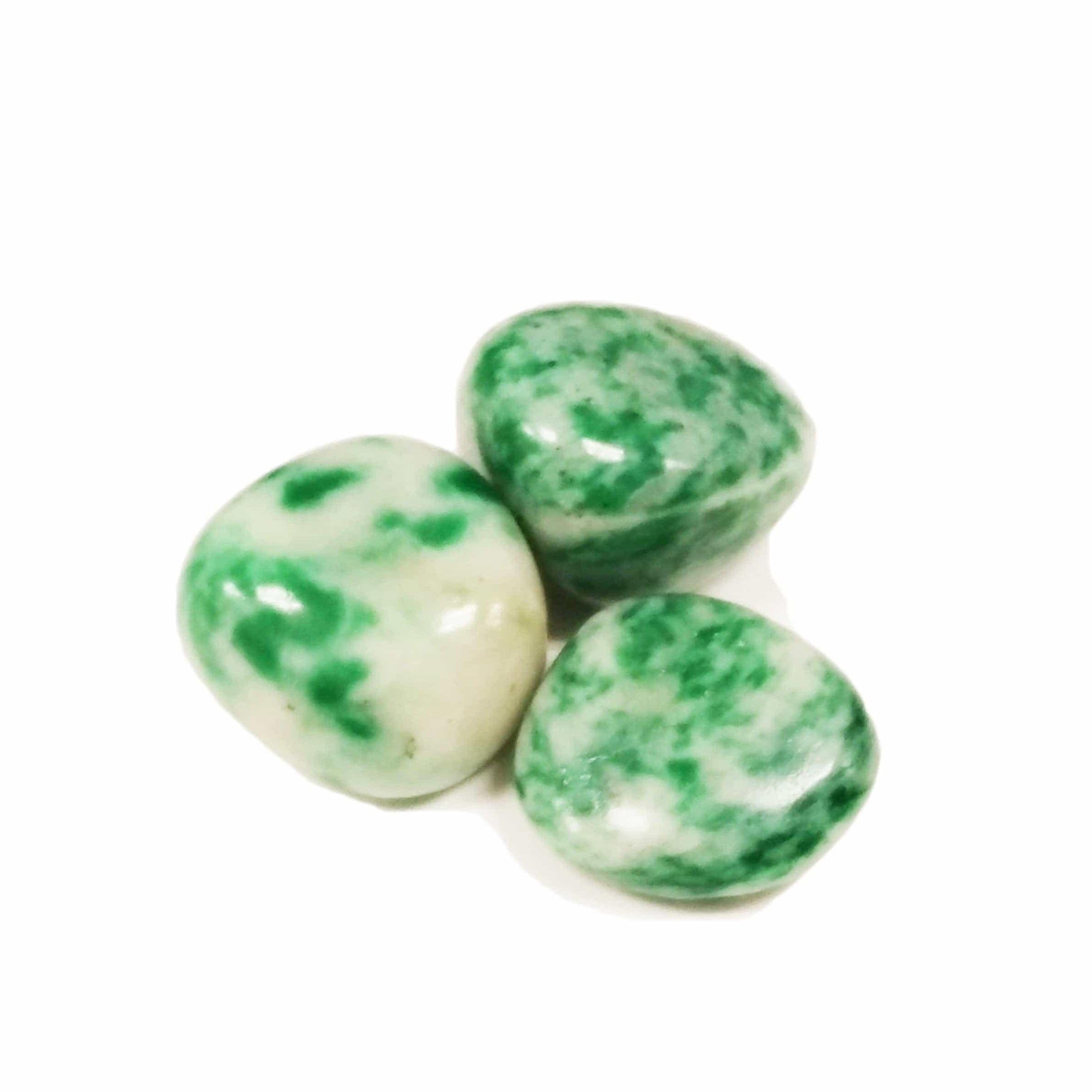 Fuchsite Tumbled for well being, responsibility Tumbles