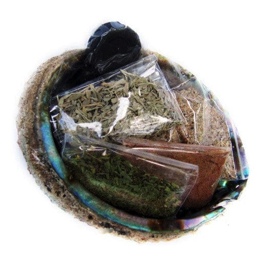 House Blessings Kit with Abalone Shell and Sage