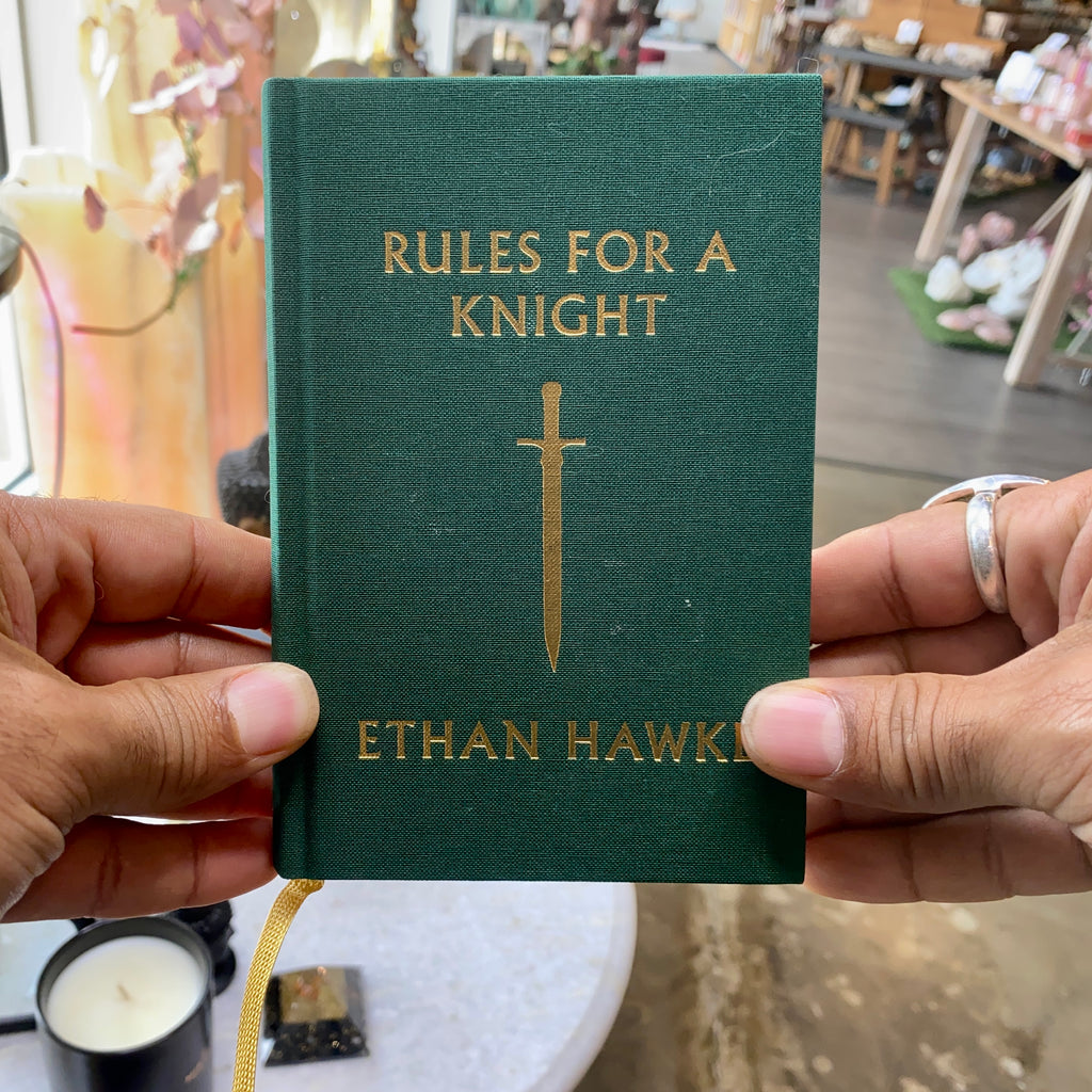 Rules for a Knight Book held in Hand