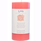 Love Intention Candle 3"x6" Pillar