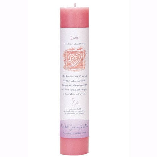 Love Intention Candle 1.5"x7" Pillar