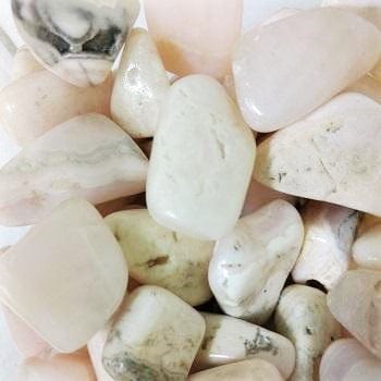 Mangano Calcite Tumbled Pocket Stone Group