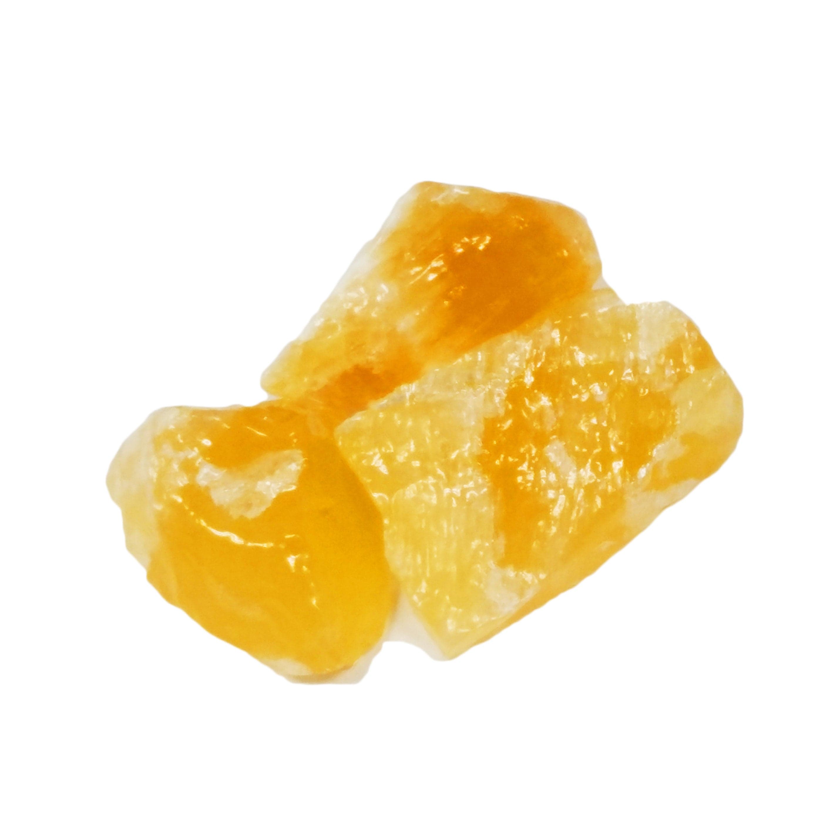 Calcite Orange for energy, presence, gratitude Rough