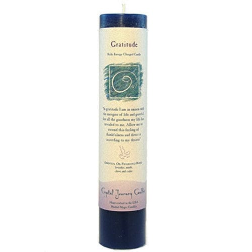 Gratitude' Intention Candles 1.5"x7" Pillar