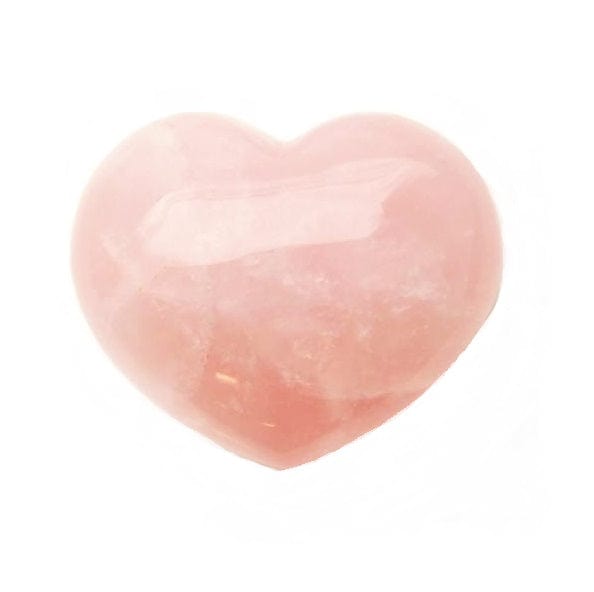 Rose Quartz Heart for love & compassion - Body Mind & Soul