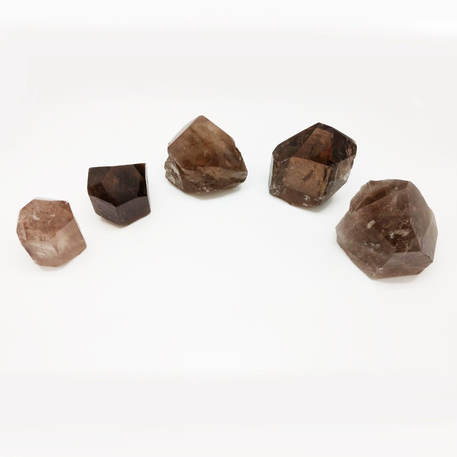 Smoky Quartz Points for overcoming negativity - Body Mind & Soul