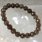 Faceted Crystal Healing Bracelets Smoky Quartz